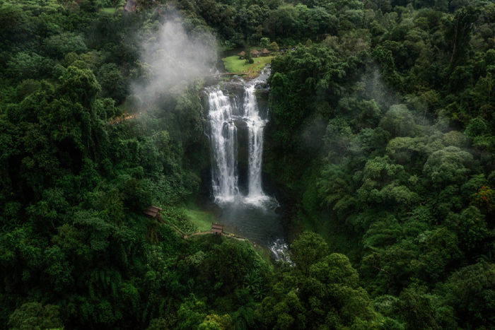 Tad Yuang waterfall, Bolaven Plateau